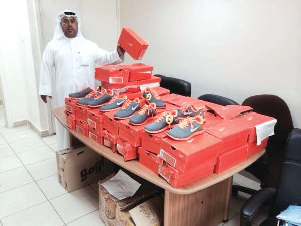 المراقب خالد الفيلكاوي يتفقد المضبوطات