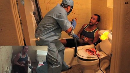 بالفيديو.. مقلب مرعب حول سرقة كلية شاب يغزو مواقع التواصل