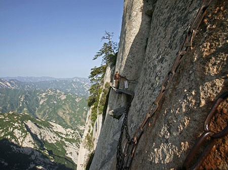 جبل هوا شان Mt Huashan