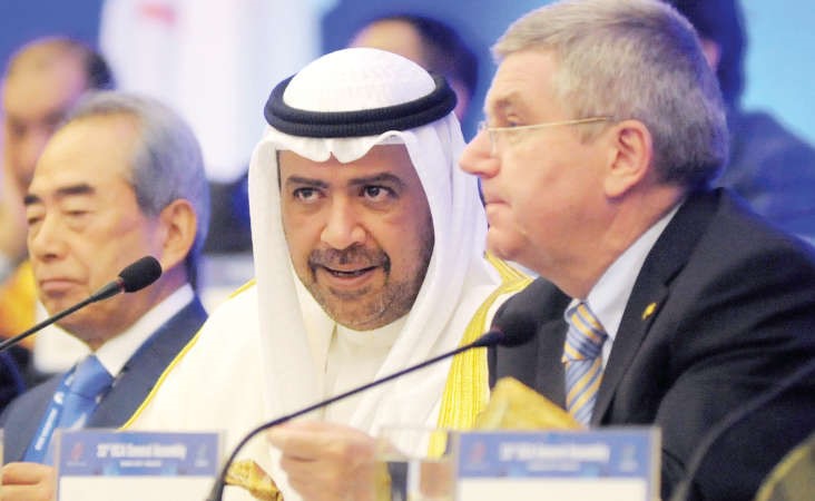 الفهد في حديث مع باخ