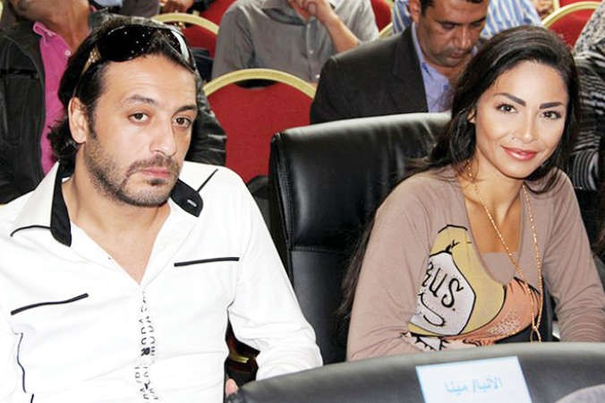 دوللي وطليقها باخوس علوان