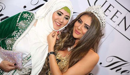 بالصور.. عيد ميلاد ملكي لمريم حسين بفستان ساحر وتاج مرصّع