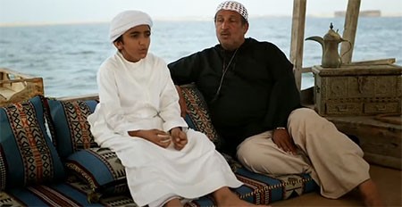 بالفيديو.. طفل إماراتى يبدع فى اقناع العالم بأسباب اختيار دبي لتنظيم معرض اكسبو 2020
