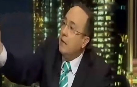 بالفيديو.. فيصل القاسم لضيفه اللبناني: تتكلم عن جهاد النكاح وأنتم حياتكم كلها متعة 