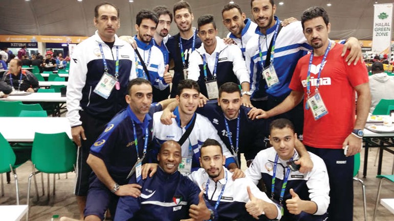 لاعبو منتخبنا للكرة الطائرة مستعدون لمواجهة اليوم امام اليابان