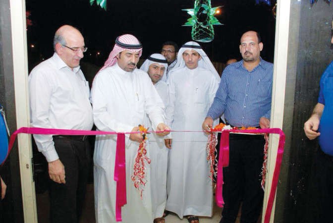  مطلق الحريجي يفتتح فرع الجملة ﻿