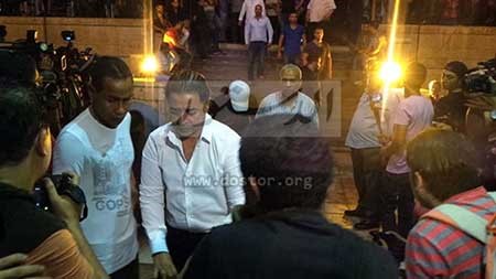 بالفيديو والصور.. حشد فني وشعبي مهيب في وداع خالد صالح