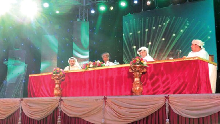 جانب ملتقى عمان الشعري الرابع