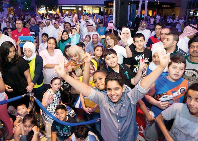 تفاعل كبير من جميع الاعمار