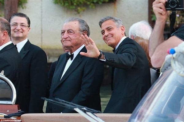 بالفيديو والصور.. شاهد حفل الزفاف الأسطوري لـ«جورج كلوني»