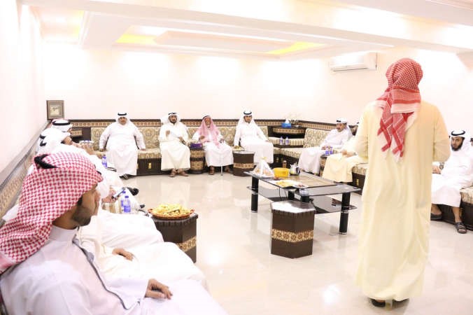 جانب من المساهمين واهل المنطقة﻿