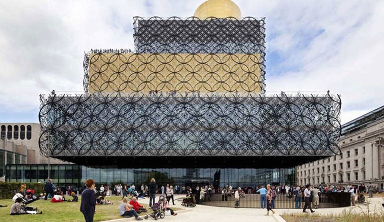 مكتبة برمنغهام في بريطانيا شركة الهندسة المعمارية ميكانو هولندا