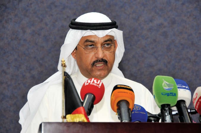 خالد السيف خلال القائه كلمة بمناسبة التدشين﻿