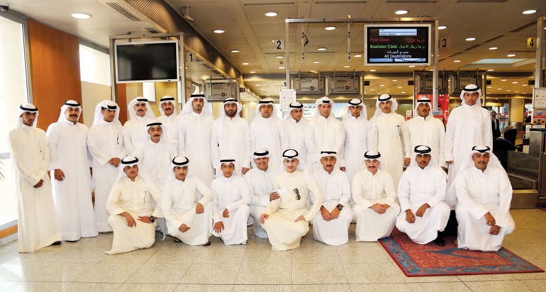  الطلبة المبتعثون الى كليات الشرطة الخليجية 