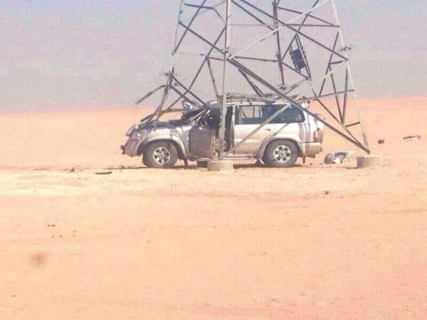 اثار الحادث على السيارة﻿