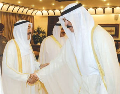 الشيخ محمد الخالد يهنئ صاحب السمو 
