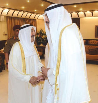 الشيخ صباح الخالد مهنئا صاحب السمو 
