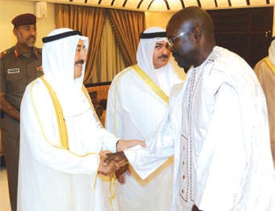 السفير عبدالاحد امباكي مهنئا 
