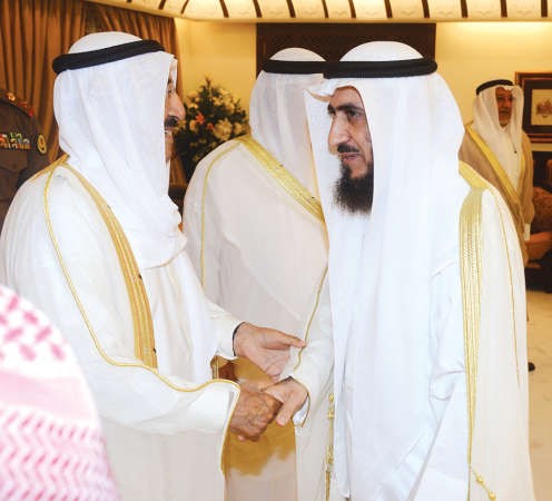 صاحب السمو الامير يتلقى التهاني من فريد عمادي 
