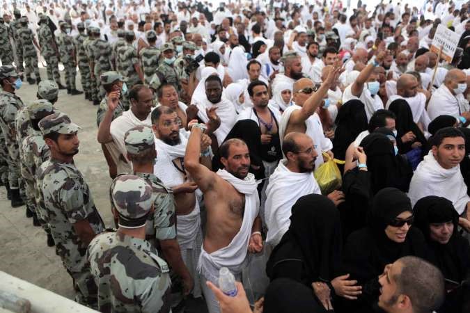 جهود مميزة لشرطة ورجال امن الحرمين في تامين الحجاج