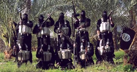 بالفيديو.. راية "داعش" عبرت حدود المكسيك.. وغرزوها بأرض أميركية