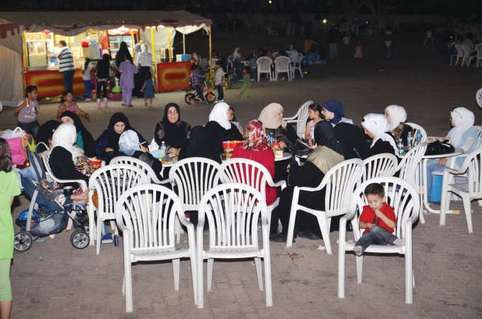 الاسر وجدت متعتها
