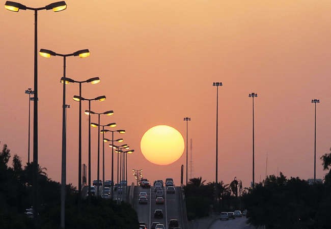 غروب شمس العطلة