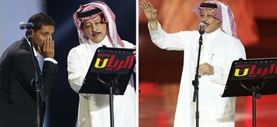 بالفيديو والصور.. البرد في سوق واقف يجبر الفنان "محمد عمر" على الانسحاب قبل أن يختم وصلته الغنائية