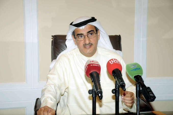 الوزير معبدالعزيز الابراهيم ملقيا كلمته﻿