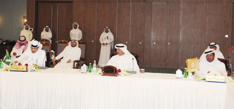 جانب من المشاركين في الاجتماع ﻿