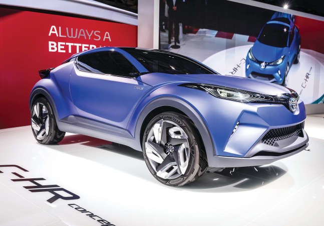 C-HR.. جديد تويوتا في معرض باريس للسيارات