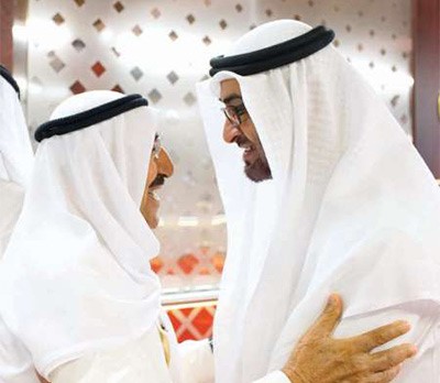 سمو الشيخ محمد بن زايد مرحبا بصاحب السمو الامير