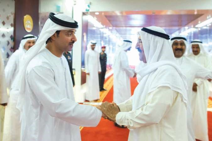 حفاوة في استقبال صاحب السمو الامير
