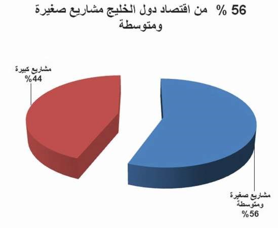 «ليدرز جروب»: 56% من اقتصاد دول الخليج مشاريع صغيرة ومتوسطة 8.5% منها سياحية