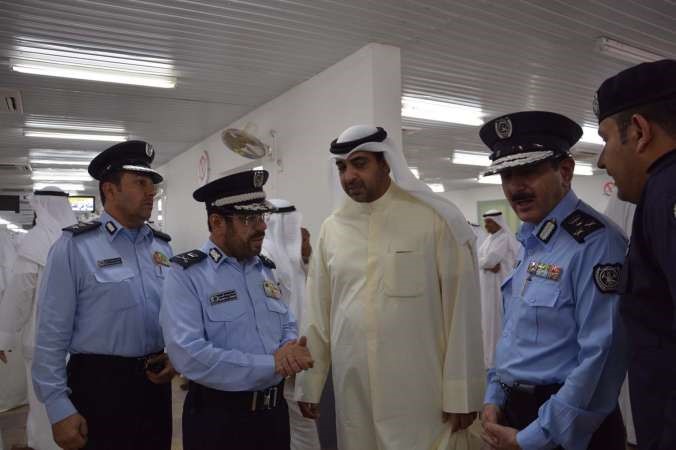  الشيخ محمد العبد الله واللواء الانصاري شاركا في العزاء﻿
