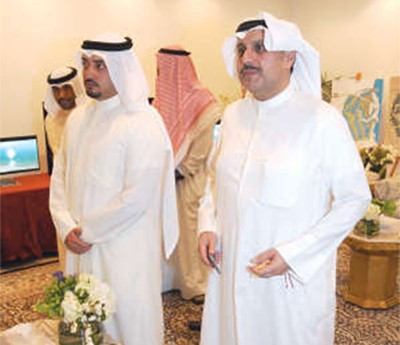 الشيخ حمد جابر العلي ومرزوق خالد المرزوق