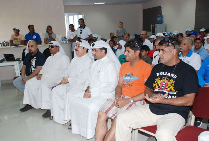 خالد الفودري ومحمود ابوالقاسم وجانب من الحضور 