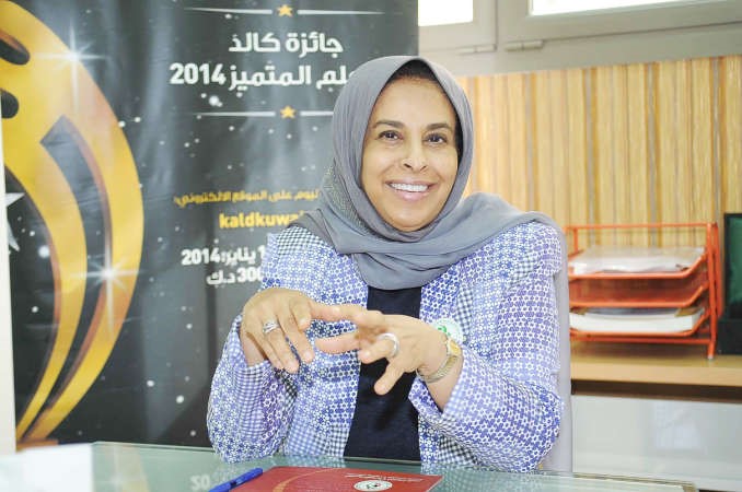 نورية العميري متحدثة لـ الانباء اسامة ابوعطية