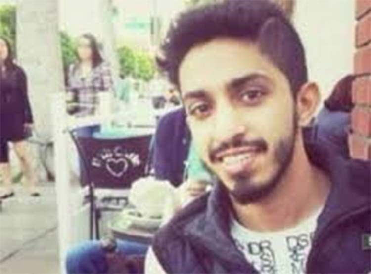 الطالب السعودي المقتول عبدالله القاضي