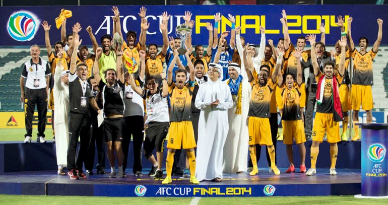 القيادة السياسية تهنئ رئيس نادي القادسية بالفوز بكأس الاتحاد الآسيوي