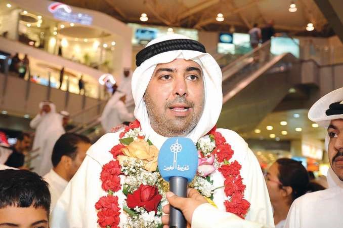 رئيس نادي القادسية الشيخ خالد الفهد ﻿
