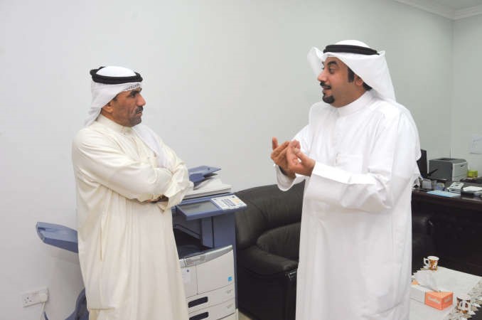 دفيصل القحطاني متحدثاللزميل مفرح الشمري					محمد هاشم ﻿