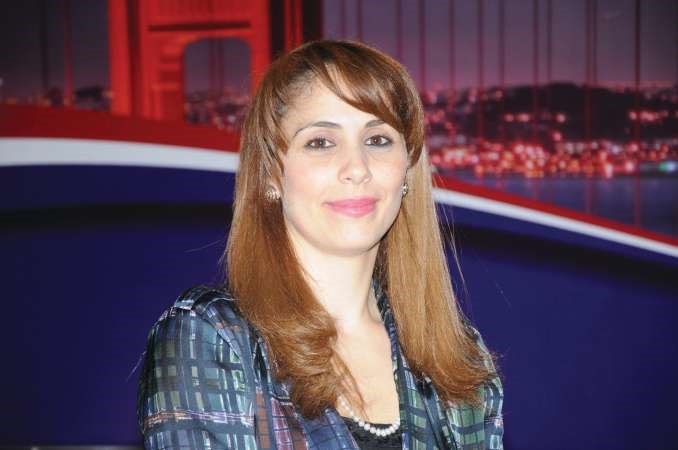 المسؤولة الاعلامية في السفارة الاميركية رشا البديري
