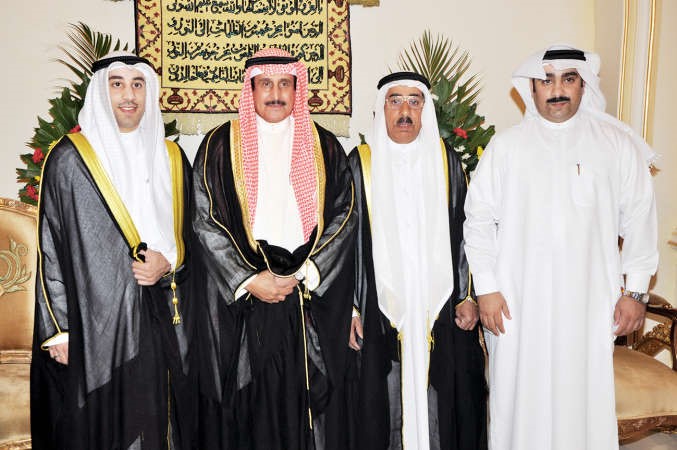 الشيخ دابراهيم الدعيج مباركا﻿