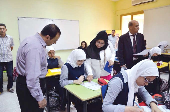 جانب من ورشة مقياس ميول الطالب