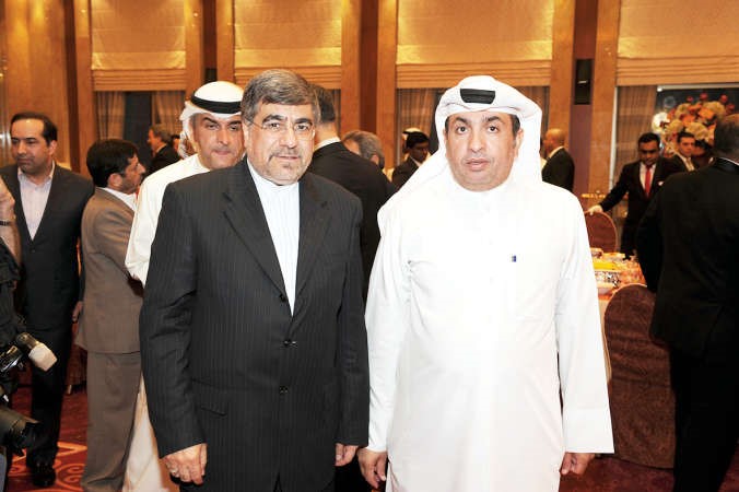 الزميل فرج ناصر مع د علي جنتي﻿