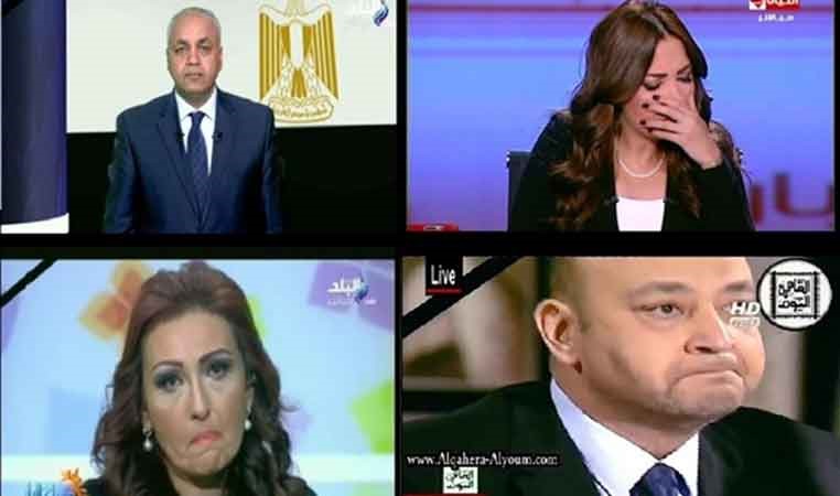 بالفيديو.. برامج "التوك شو" في مصر تتحول لمهرجانات بكاء ونحيب 