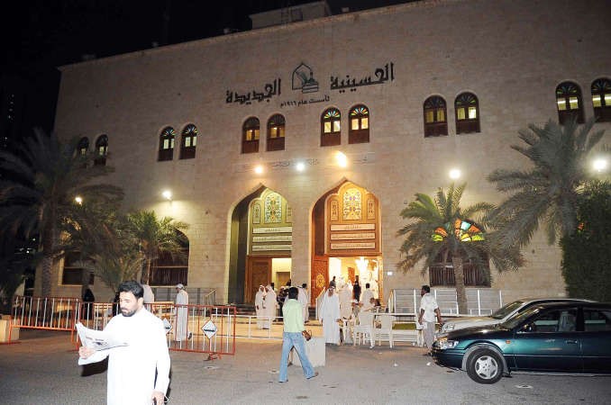 الحسينية الجديدة استقبلت روادها للمشاركة في مجالس العزاء﻿