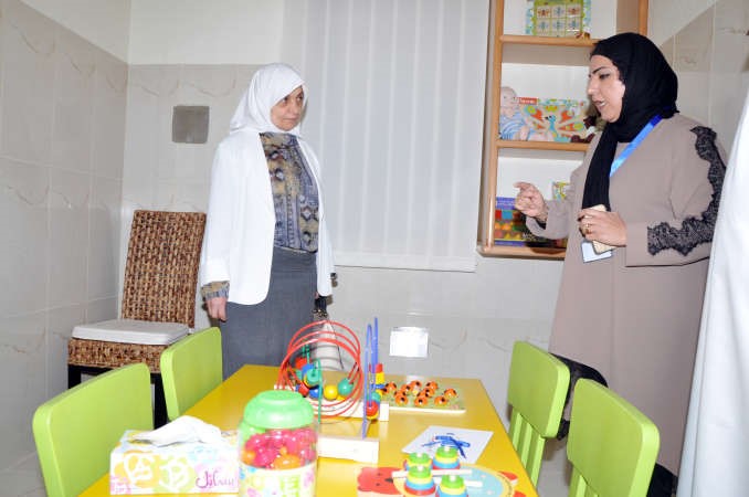 منى العلي تتحدث عن خدمات المركز﻿