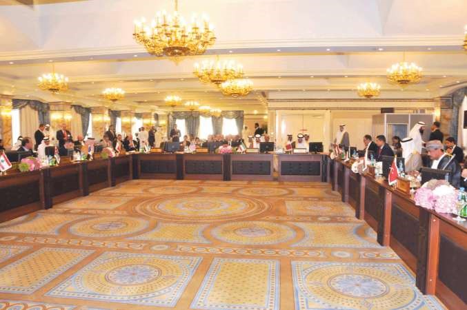 ممثلو اعضاء التحالف الدولي ضد تنظيم داعش خلال مؤتمر الاتصالات ﻿